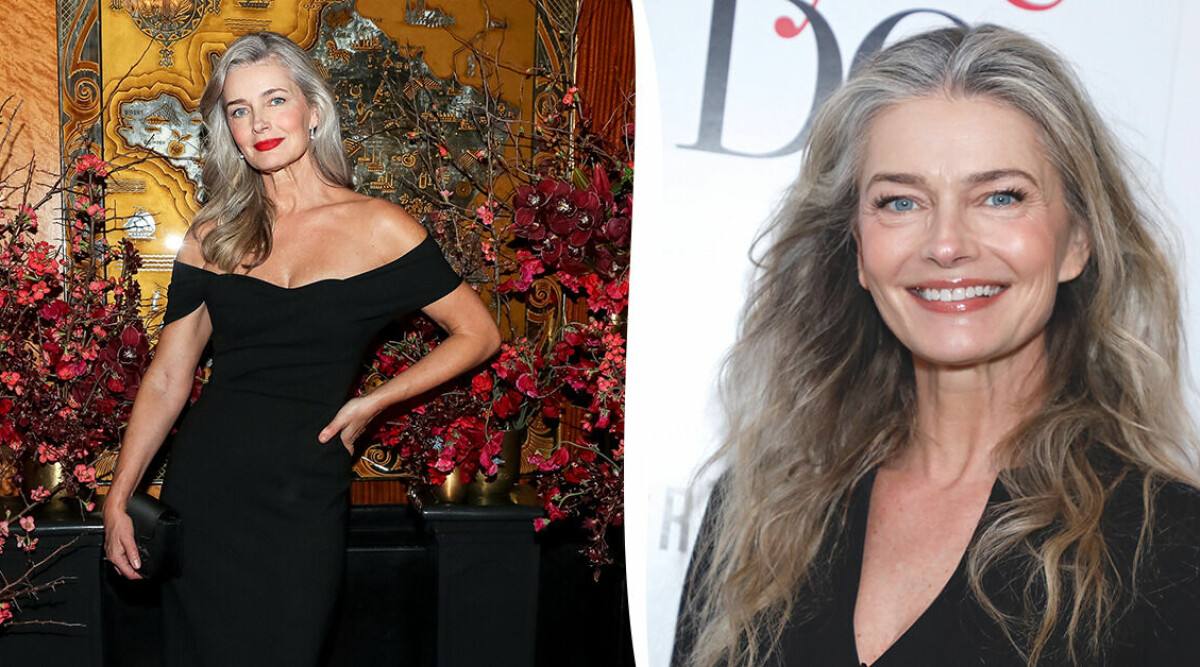 Paulina Porizkova lyckligare än någonsin efter 60: ”Jag älskar mitt gråa hår”