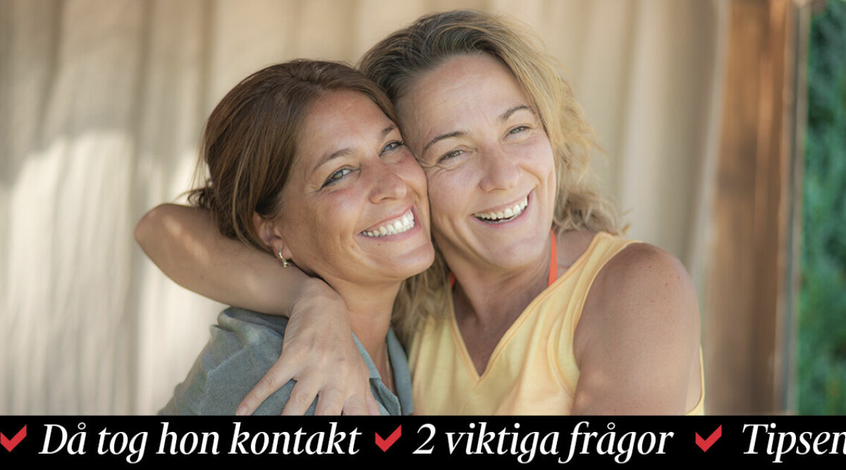 Stine och Evas vänskap återuppstod efter 12 år – ger sina bästa råd