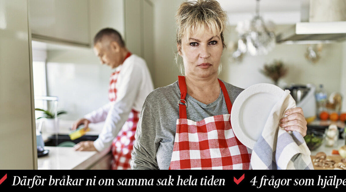 Psykologen: Bråkar ni om det här? Då är det dags att gå skilda vägar