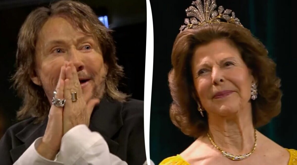 Christer Lindarws chock – överraskas av drottning Silvia