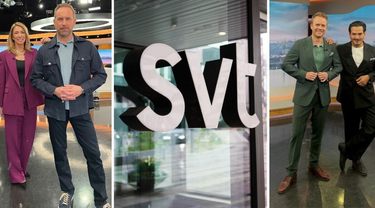 Här är gänget som leder SVT:s nyhetsprogram ”Morgonstudion”