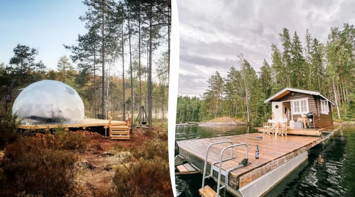 Unika boenden i Sverige som går att hyra på Airbnb – kolla in bilderna