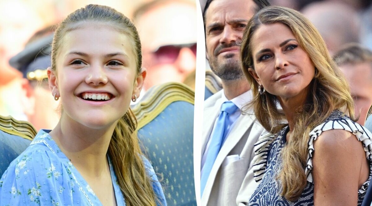 Madeleine och Estelle väljer blå toner – därifrån kommer prinsessornas plagg