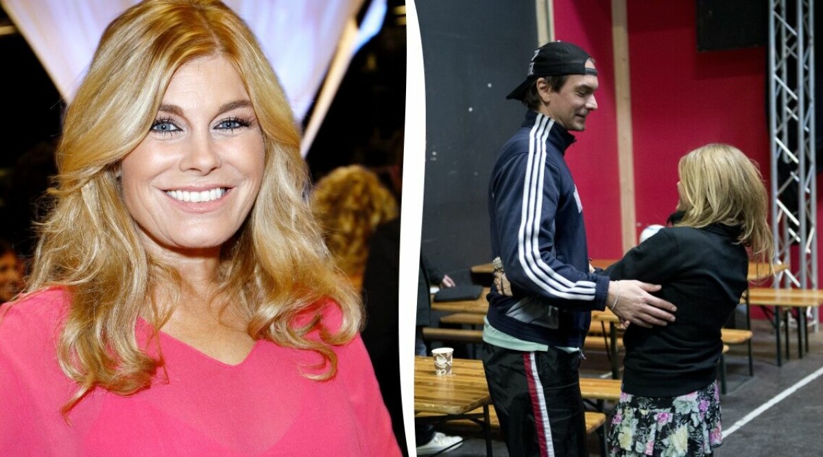 Marcus Schenkenbergs dolda romans med Pernilla Wahlgren
