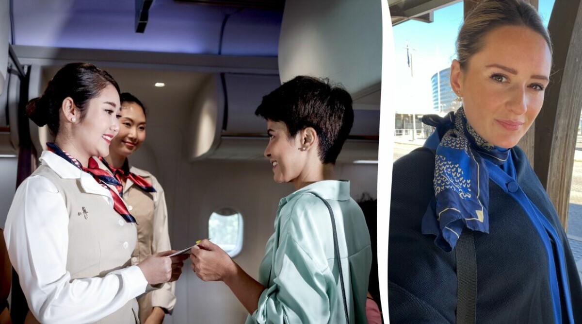 Flygvärdinnornas hemliga uppgift – när passagerarna boardar flygplanet