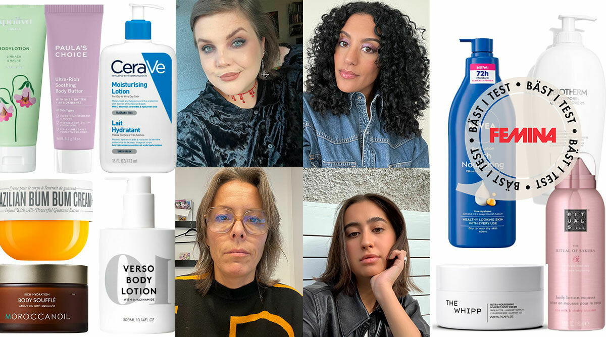 Testpanelens favoriter: Årets bästa body lotion