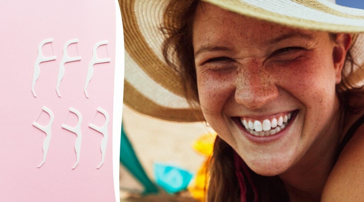 Så här är det tänkt att tandtråden ska användas egentligen – vanliga missen