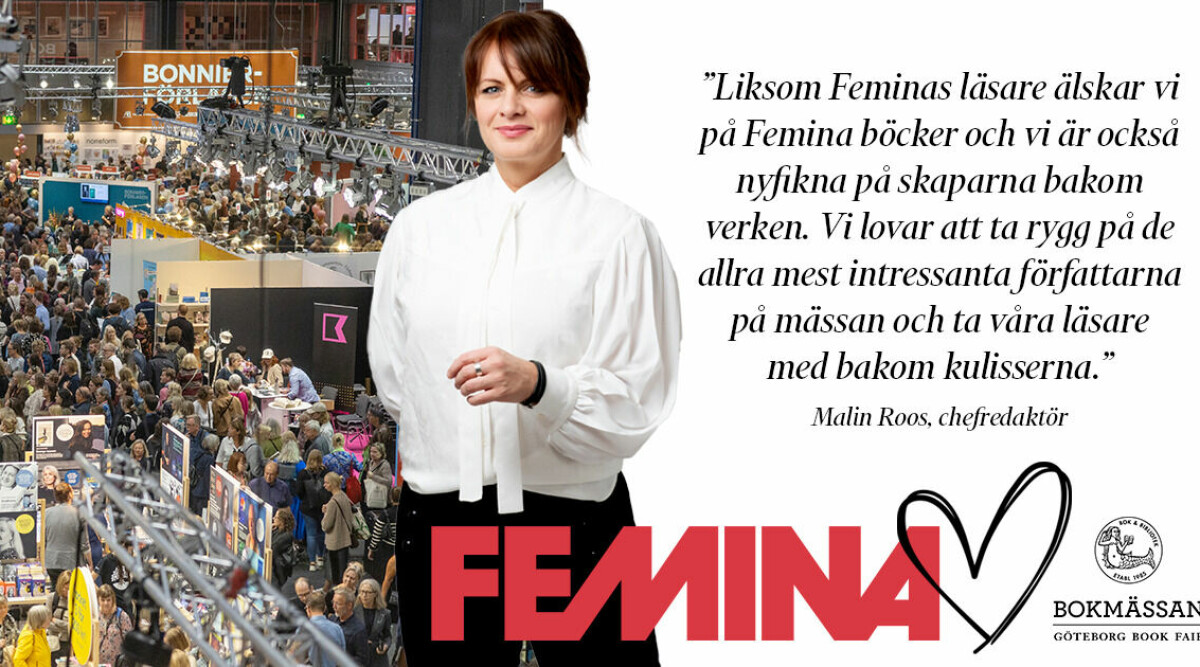 Femina intar Bokmässan – här möter du oss i Göteborg