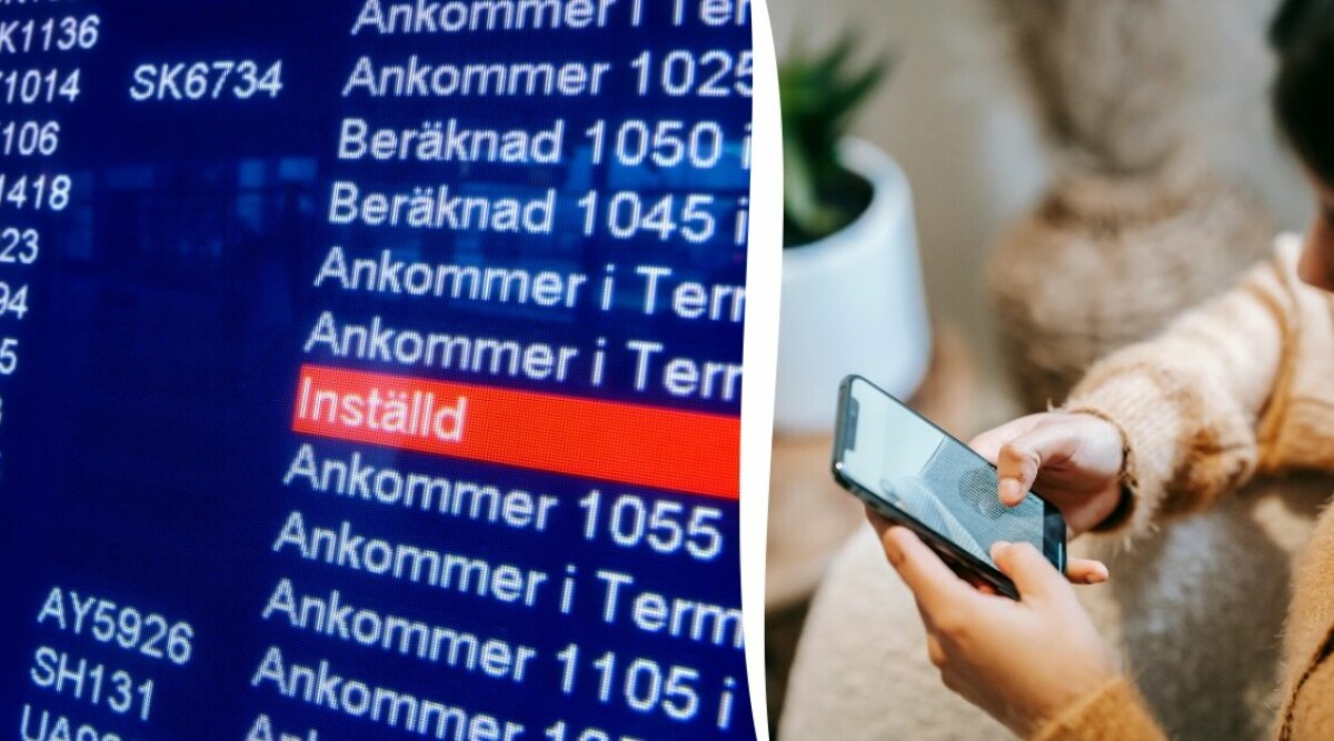 Stenkoll på flyget med hemliga funktionen i telefonen