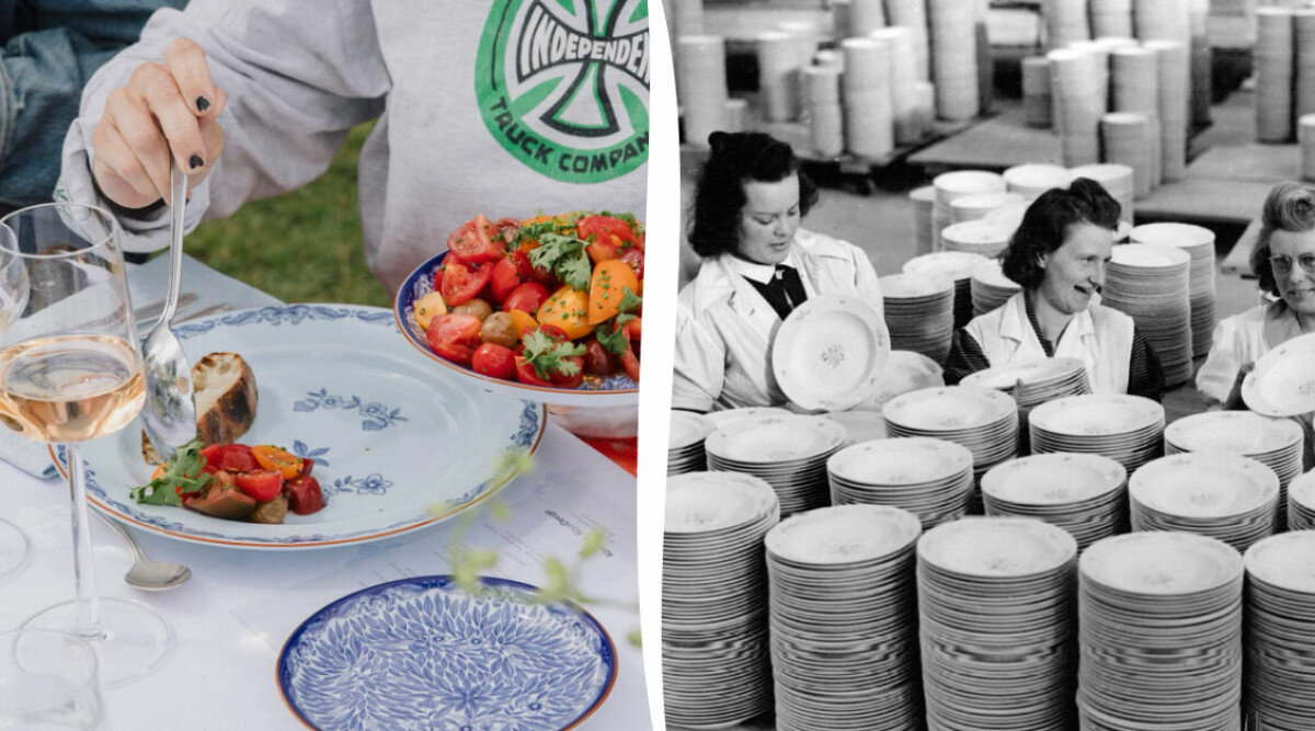 Klassiska porslinet från Rörstrand säljs för tusenlappar