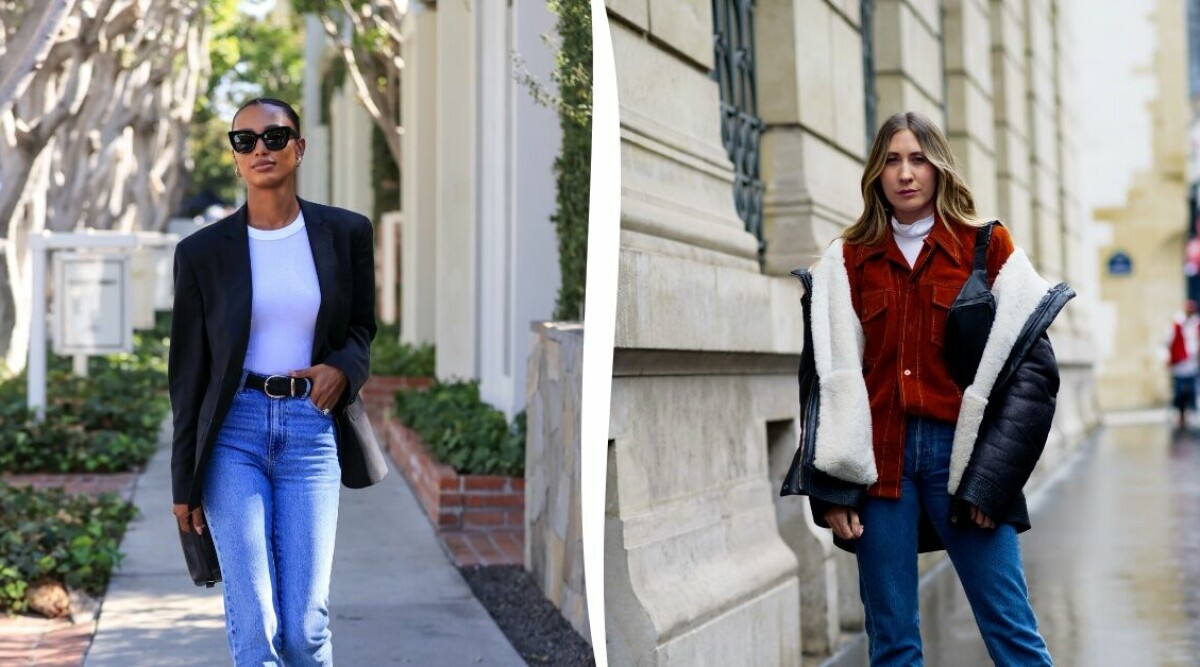 Moderna stuprörsjeansen höstens trendigaste i London