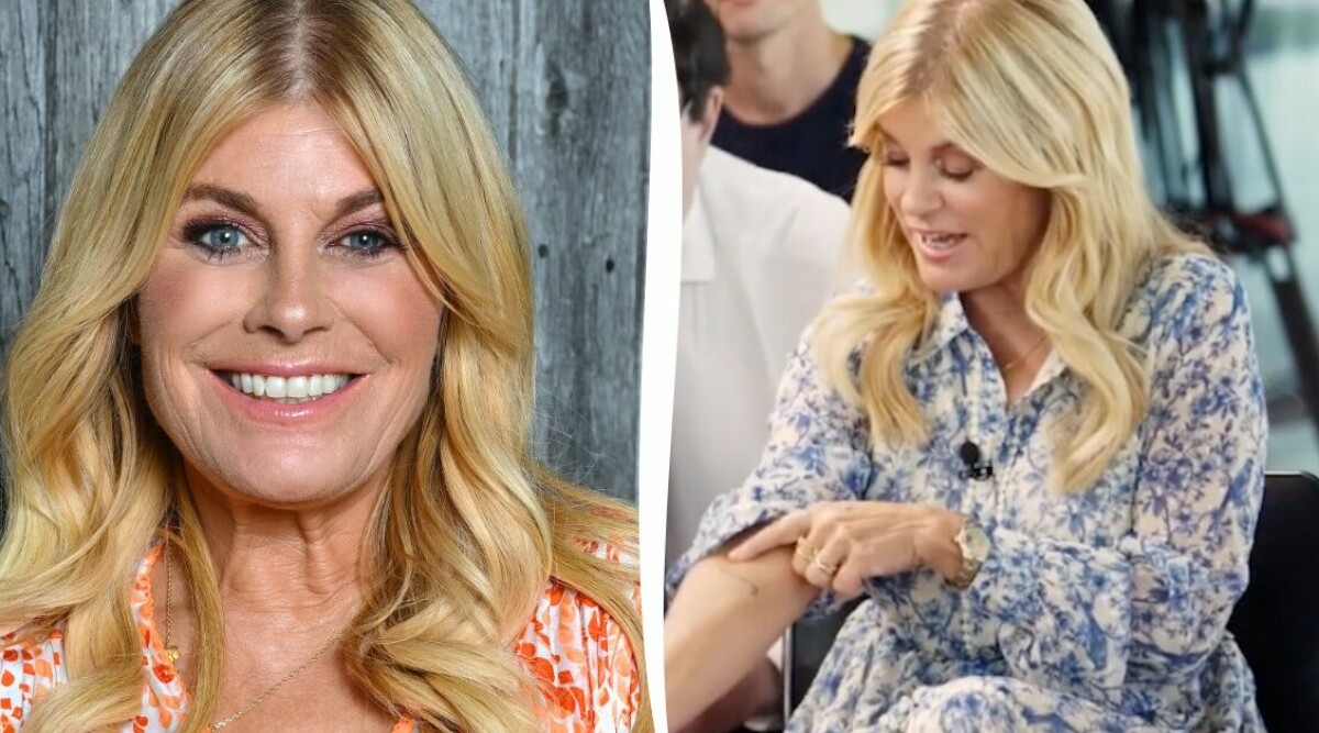 Pernilla Wahlgrens tatuering – jämför med Emilio