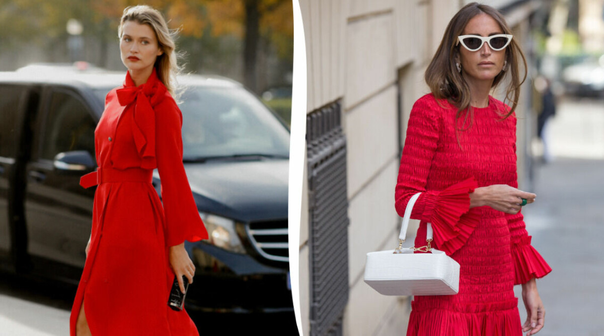 Röd klänning – 14 stilsäkra varianter till julsäsongen