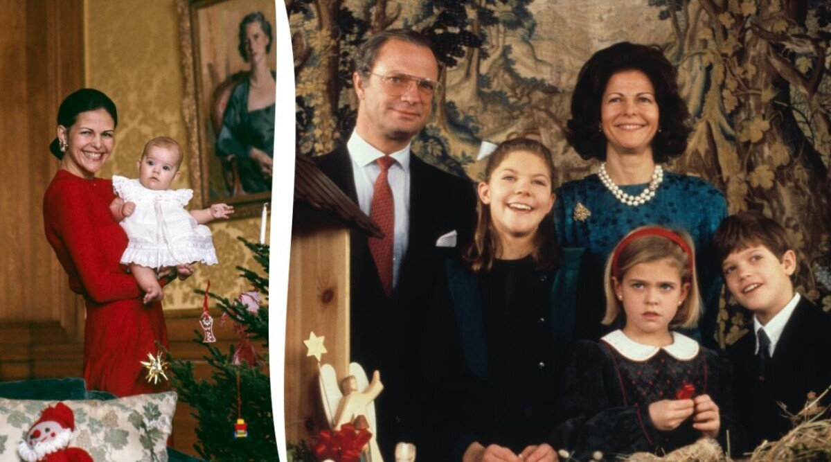 Så har kungafamiljen firat jul genom åren – se bilderna!