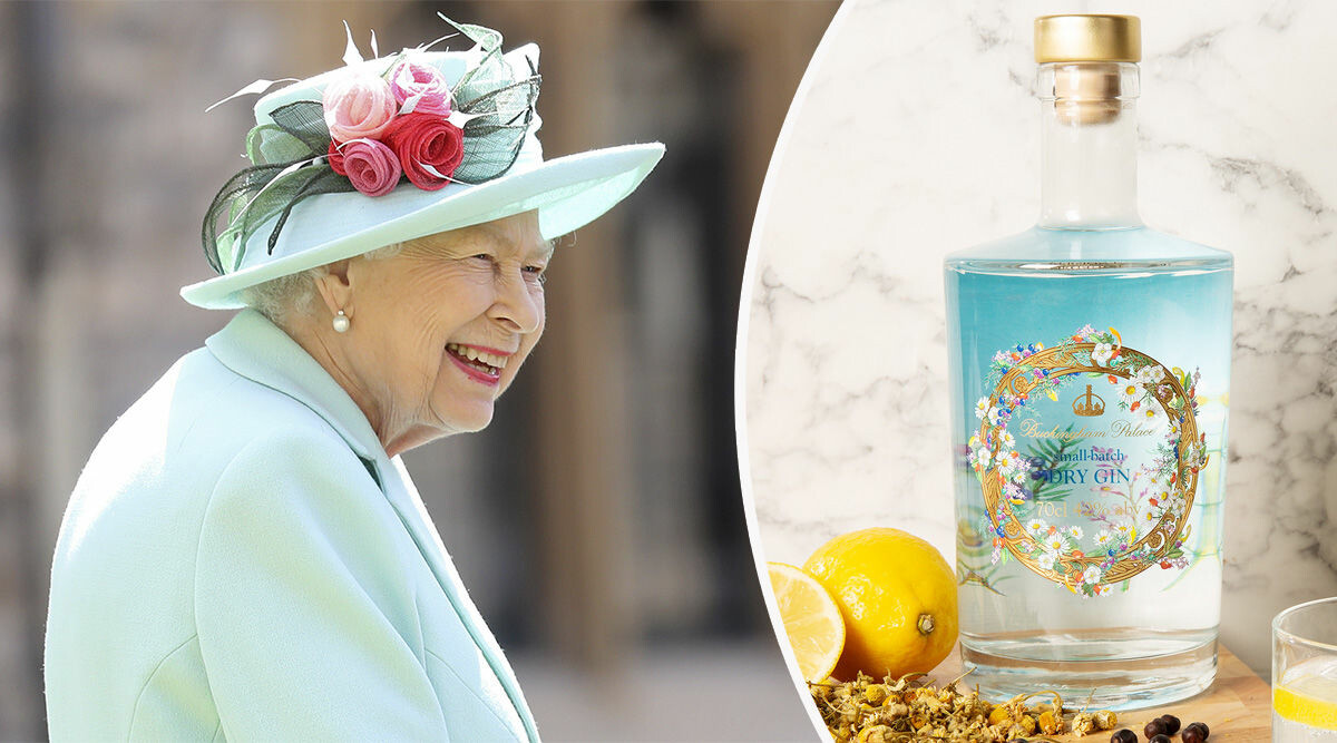 Buckingham Palace släpper gin med ingredienser från drottningens trädgård