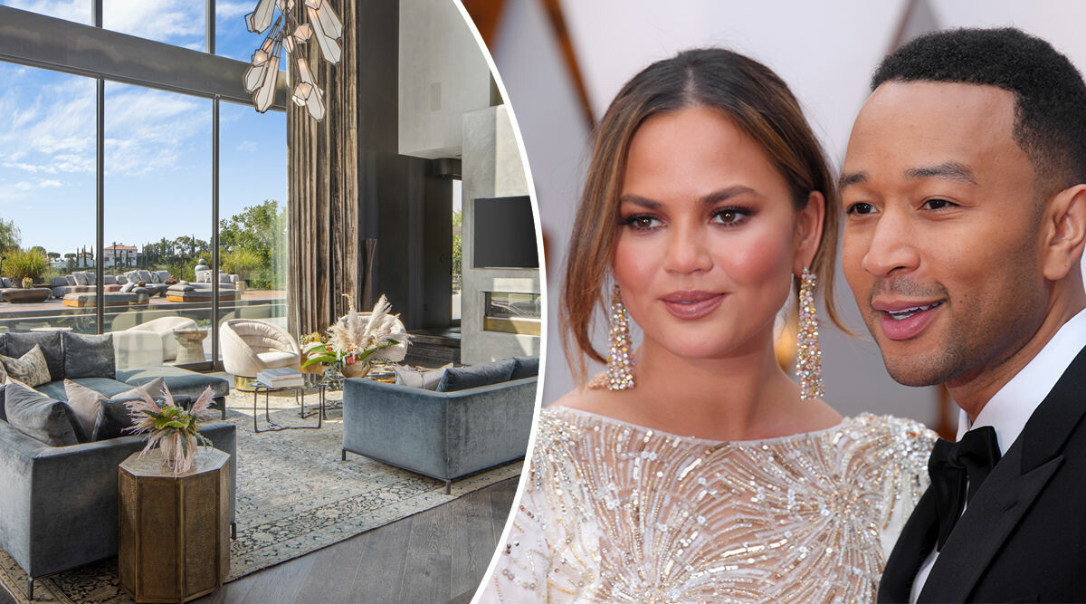 Chrissy Teigen och John Legend säljer sitt lyxhus – kika in