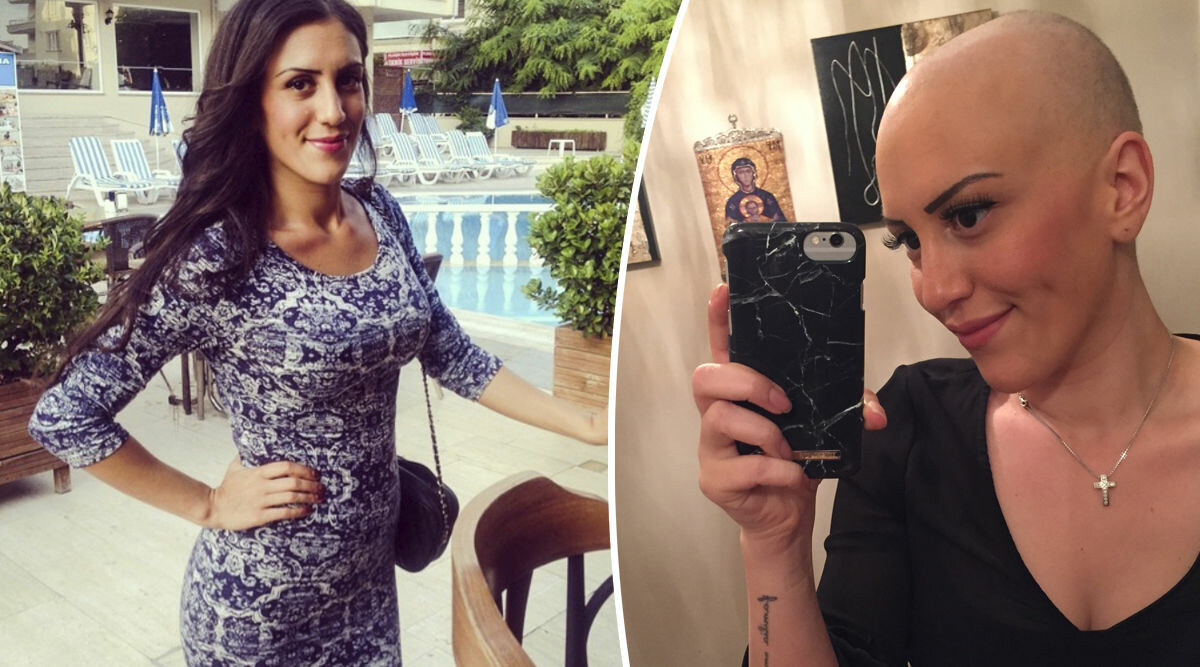 Sandra, 29, fick ställa in sitt bröllop två gånger på grund av cancern