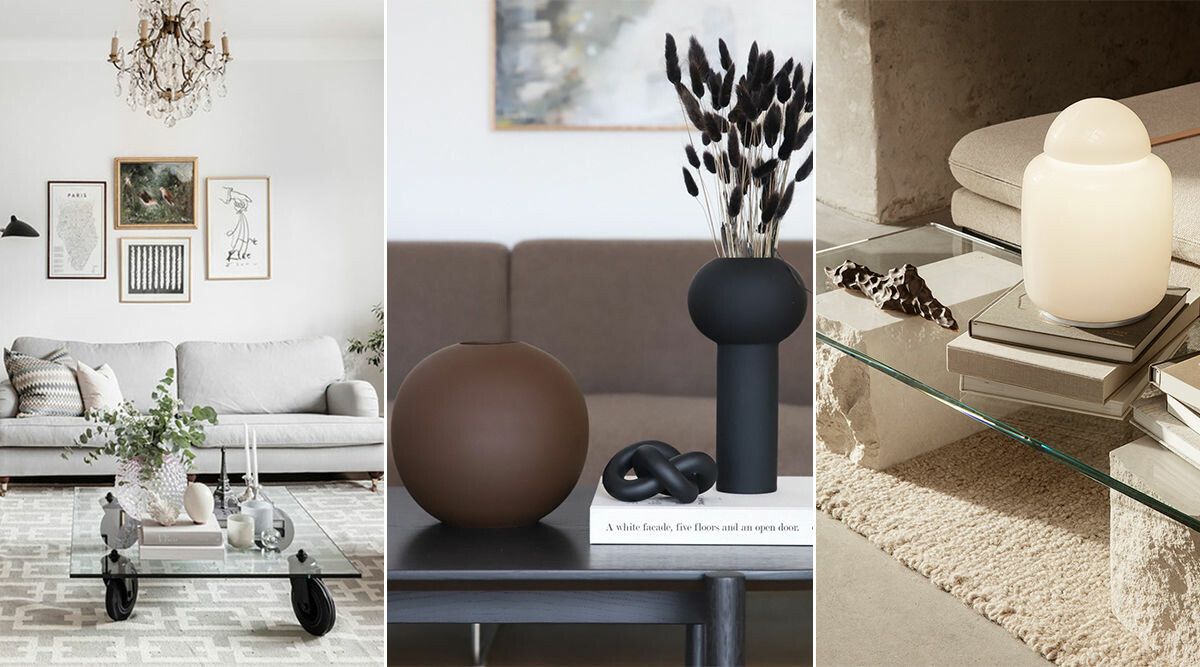 Styla soffbordet – 9 inspirerande idéer och smarta tips