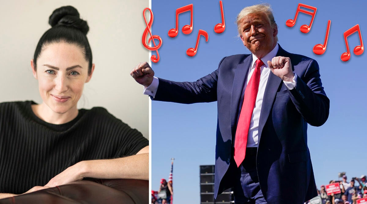 Emma Gray Munthe: ”Trump väljer musik som en dj på bröllop”