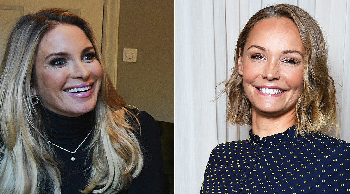 Carina Bergs gravidbild med Carolina Gynning – visar gemensamma lyckan