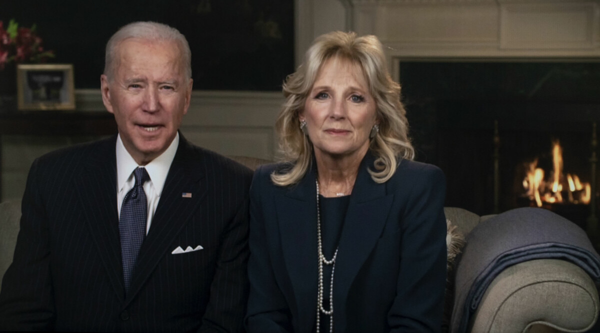 Joe och Jill Bidens tröstande ord till amerikanska folket: ”Lite hopp”