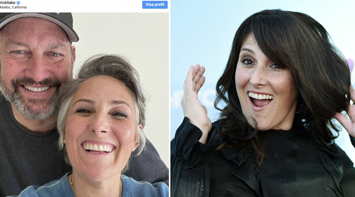 Kärlekslycka för Ricki Lake efter tragedin med exmaken