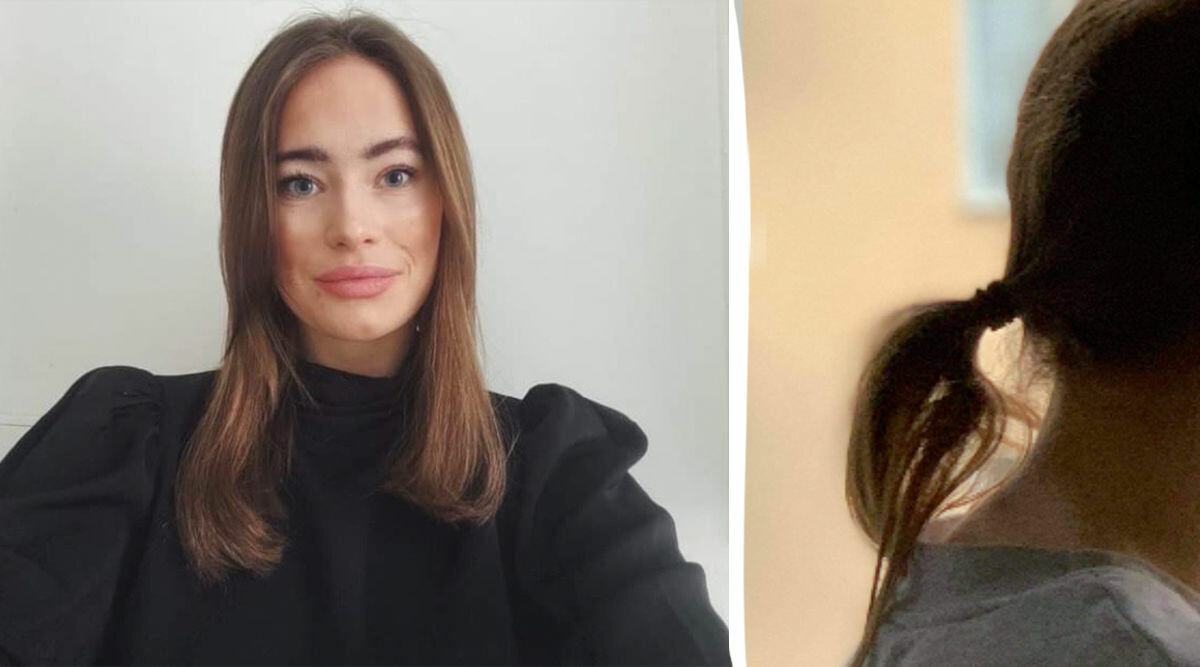 Anna slutade platta håret under pandemin – se otroliga förvandlingen