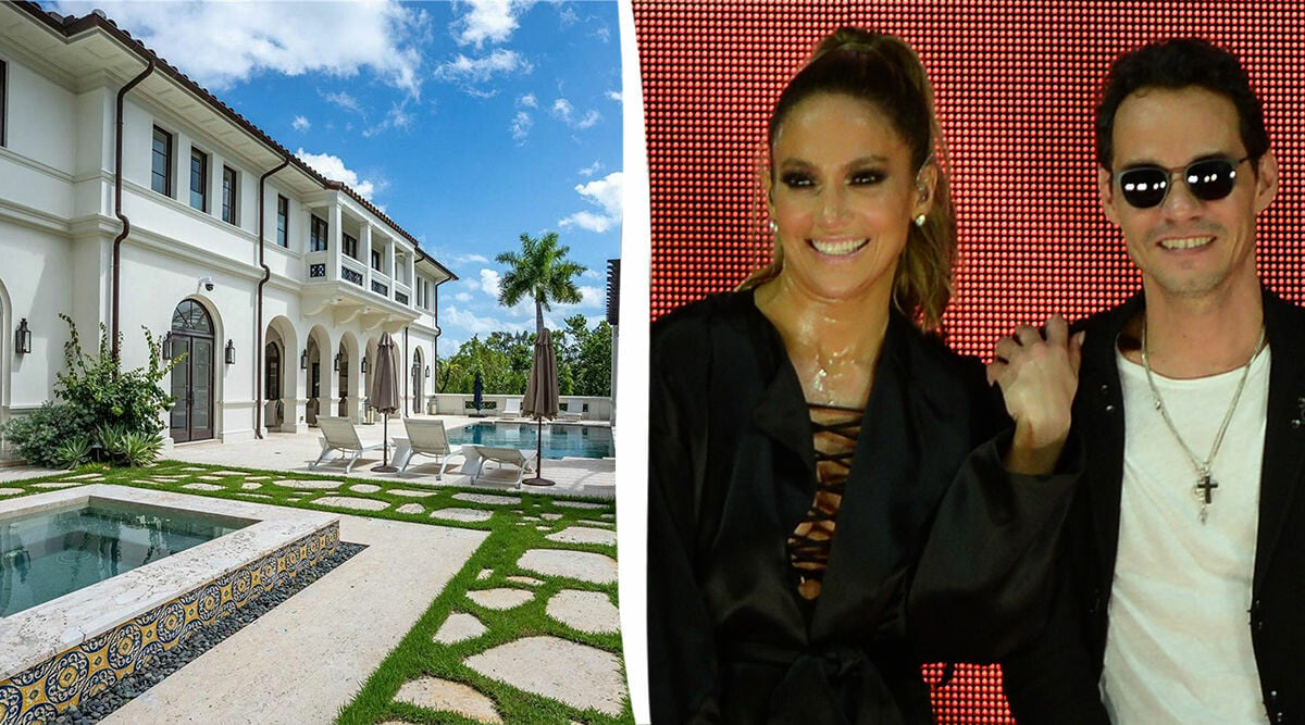 Jennifer Lopez exmake Marc Anthony säljer lyxvillan i Miami