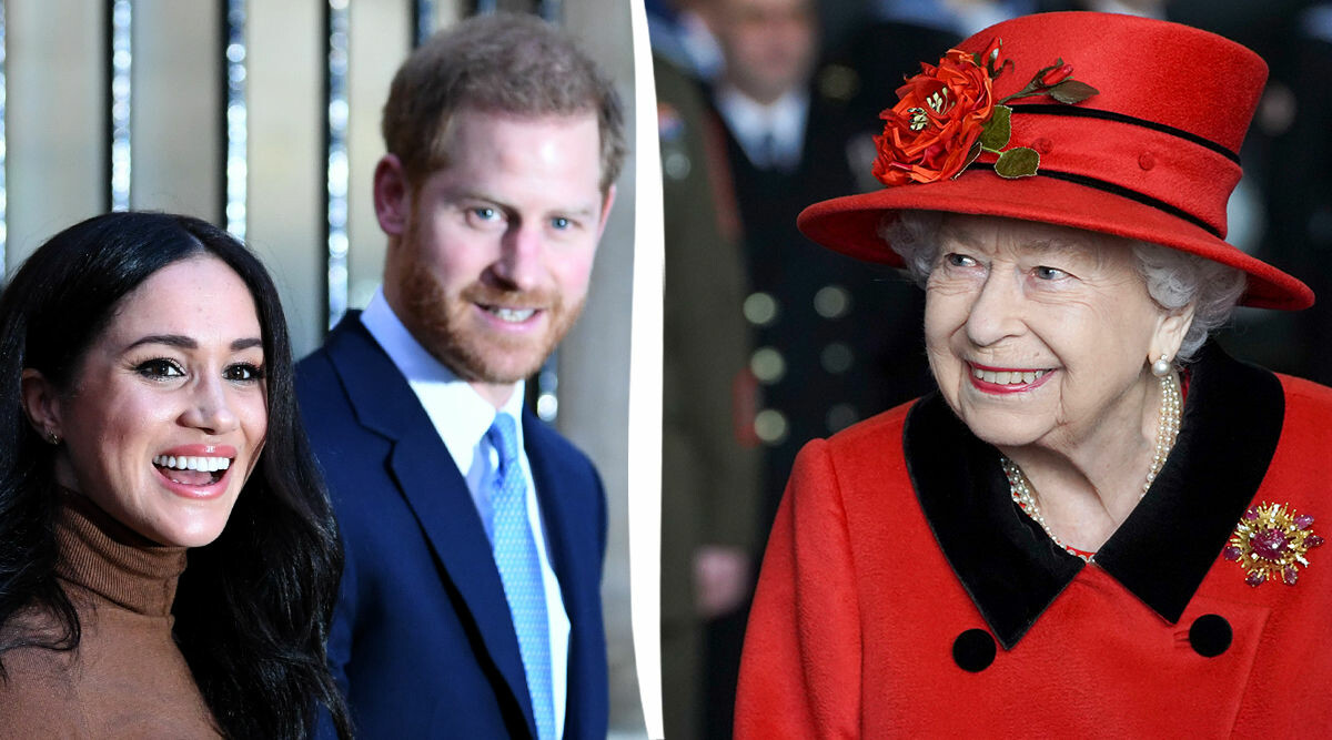 Drottning Elizabeths första möte med Meghan och Harrys dotter