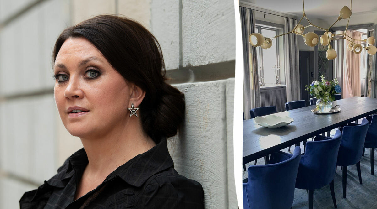 Äntligen klart! Nu visar Camilla Läckberg upp färdigrenoverade huset