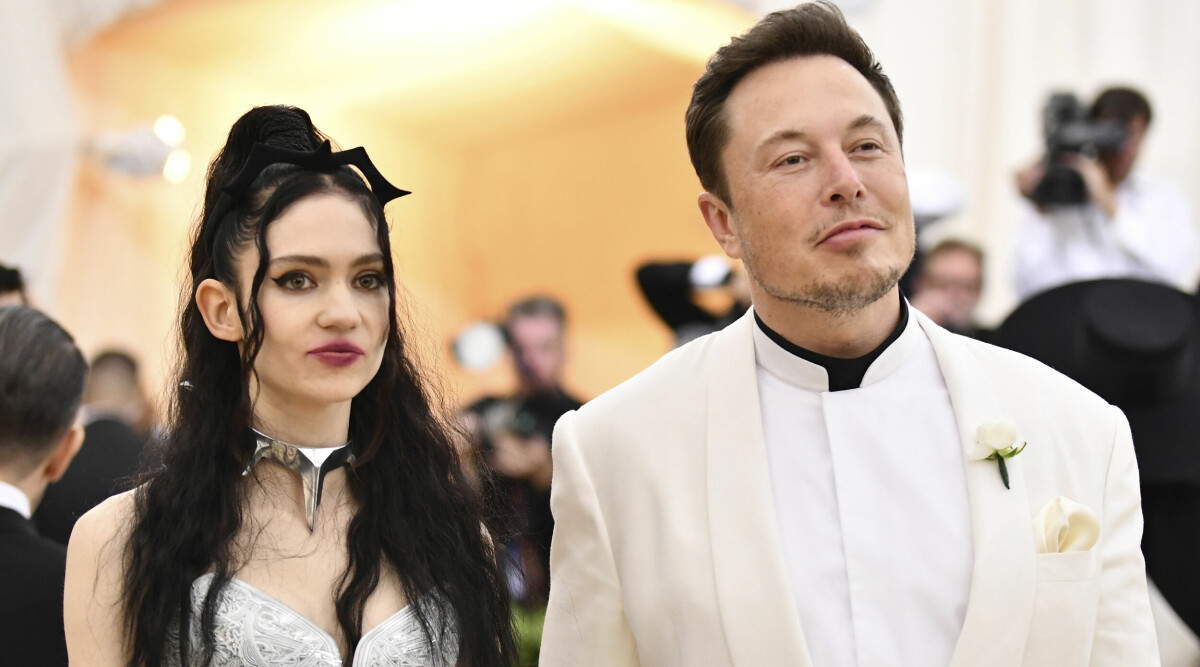 Artisten Grimes och Elon Musk separerar efter tre år ihop