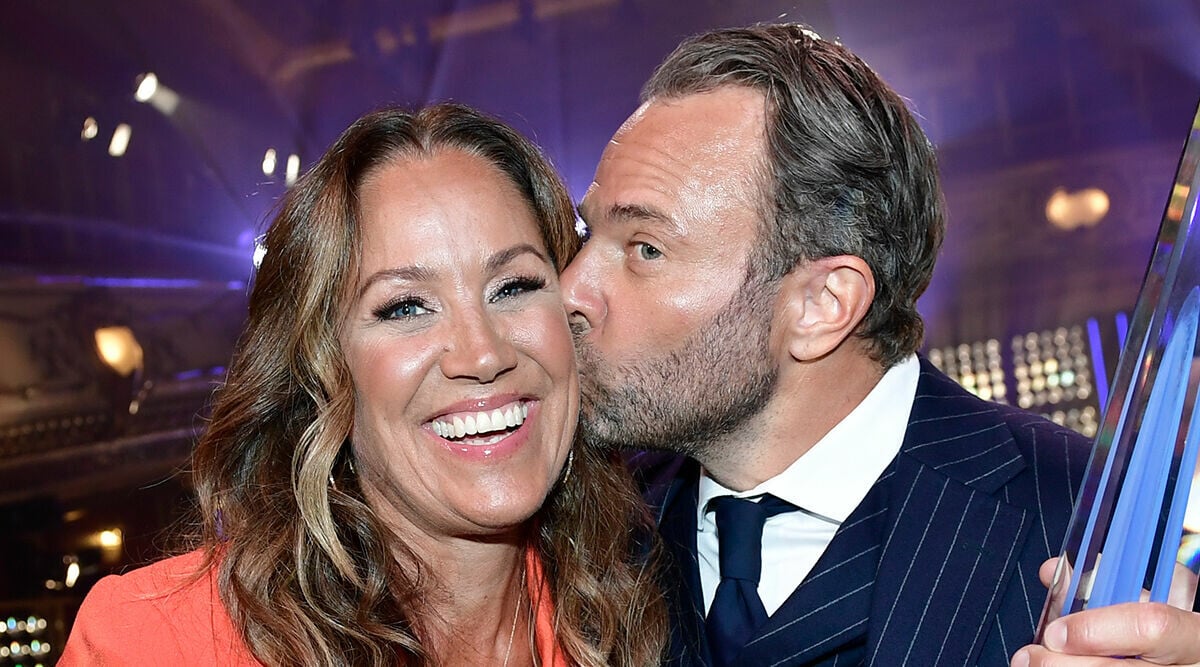 Renée Nybergs bild med David Hellenius skapar reaktioner