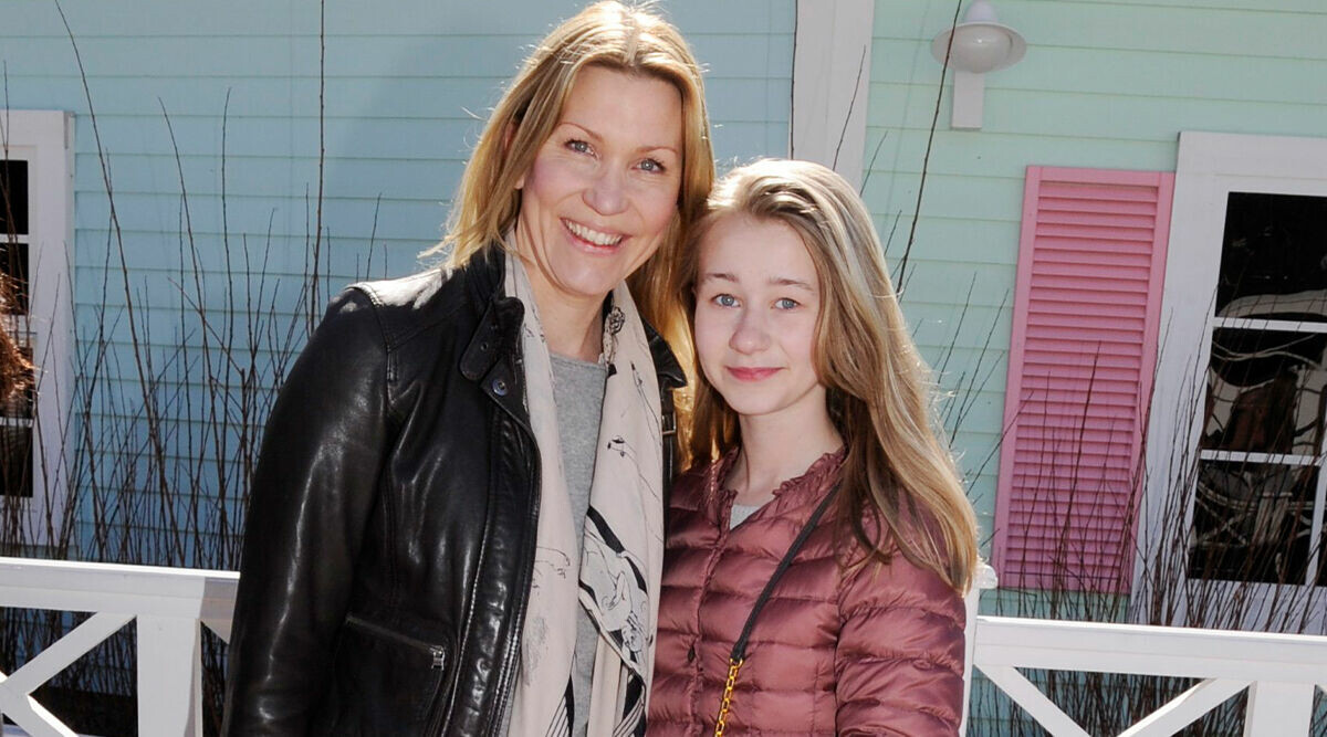 Jenny Alversjös fina bild med 21-åriga dottern Olivia