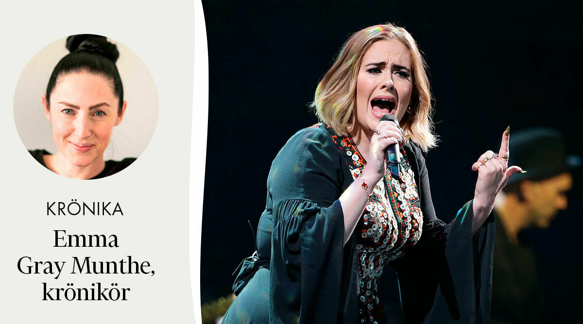 Emma Gray Munthe: Det borde vara okej för Adele att inte turnera mer