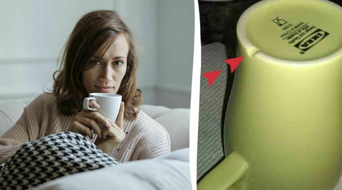 Därför har muggen från Ikea en skåra på botten – smarta funktionen