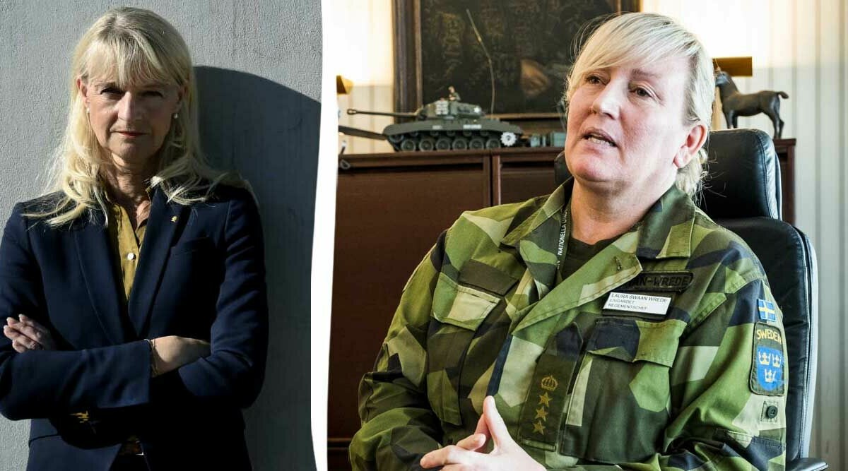 Kvinnorna som försvarar Sverige mot yttre hot och krig