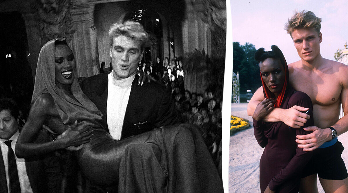 Grace Jones passionerade relation med Dolph Lundgren