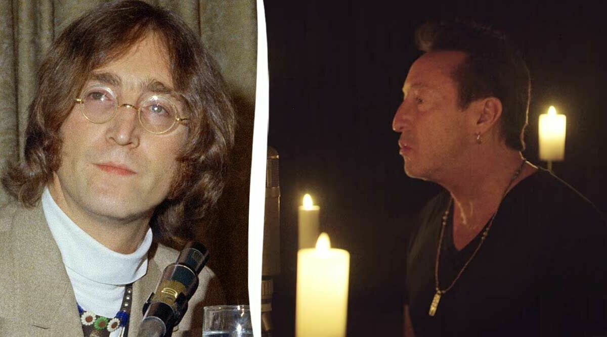John Lennons son hyllar pappan – med ikoniska Imagine