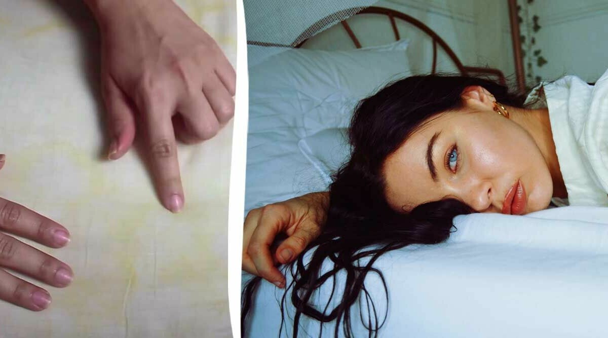 Därför blir kuddarna gula – så slipper du fläckarna