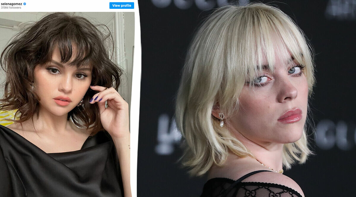 Kändisarnas omdiskuterade hårtrend – razor bangs
