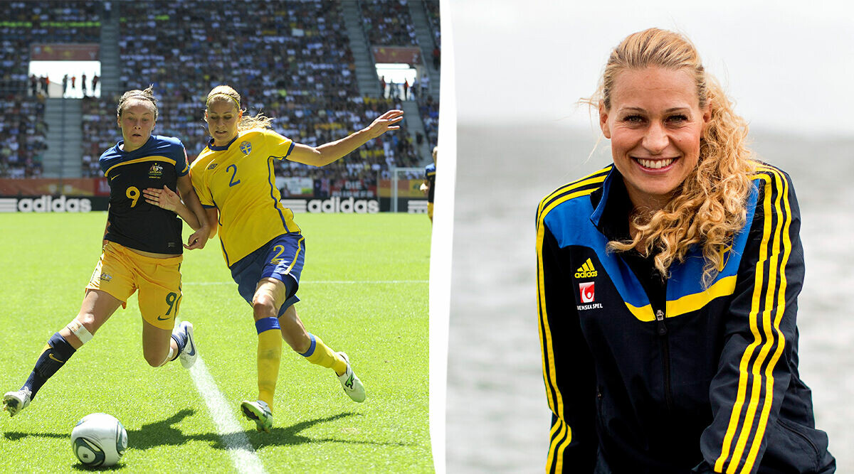 Fotbollsstjärnan Charlotte Rohlin sjuk i cancer – kampen för att bli frisk