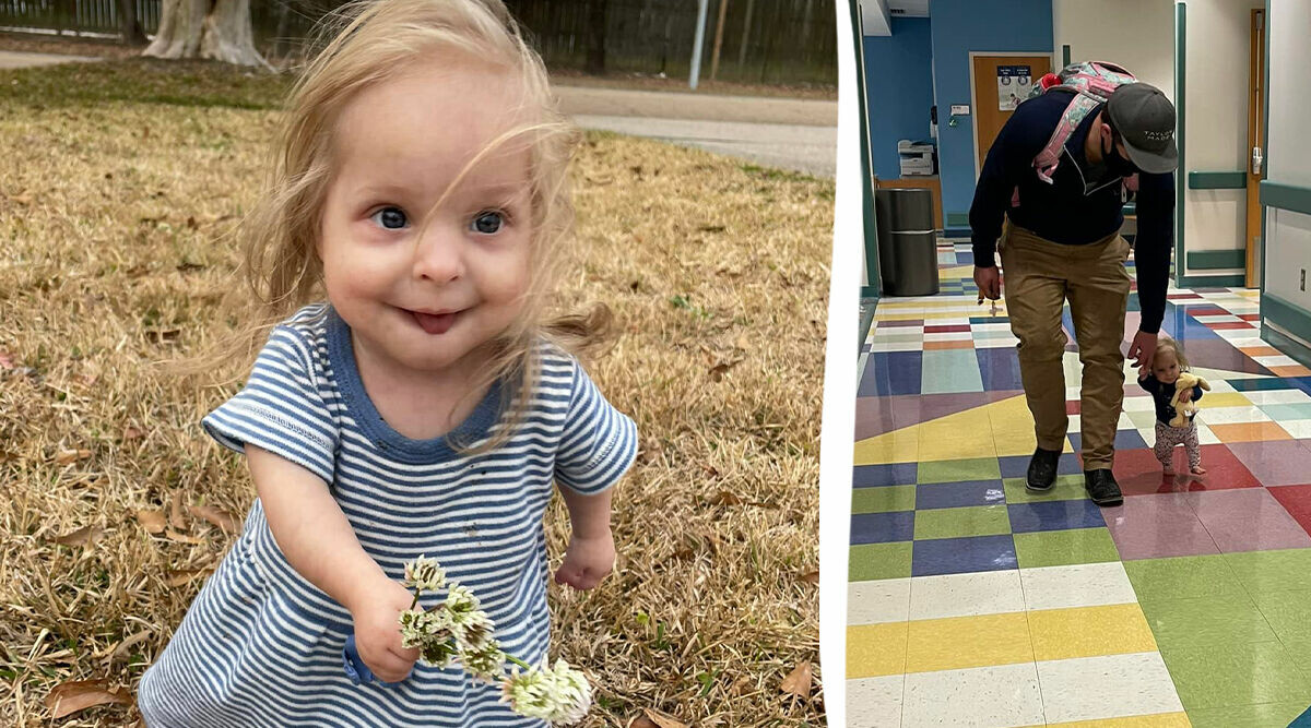 Abigail Lee föddes med ovanligt syndrom – är mindre än sina leksaker