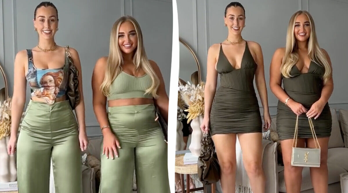 Vännerna har olika storlek – visar hur trendiga outfits ser ut på olika kroppar
