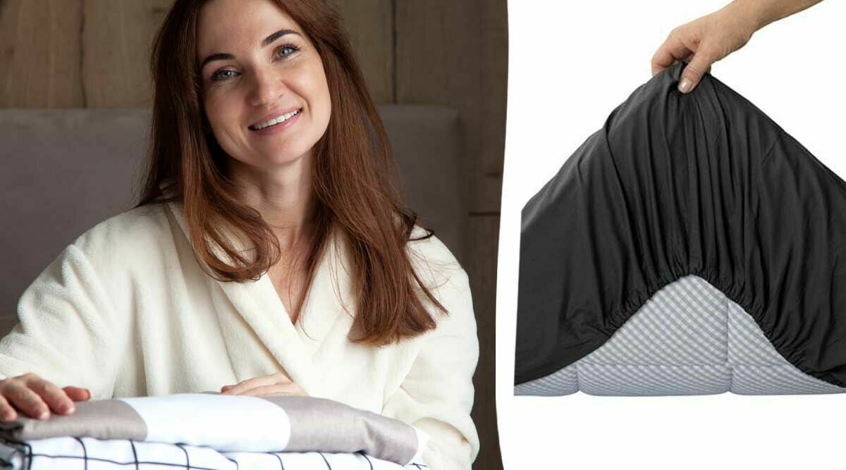Så lyckas du vika dina dra på-lakan