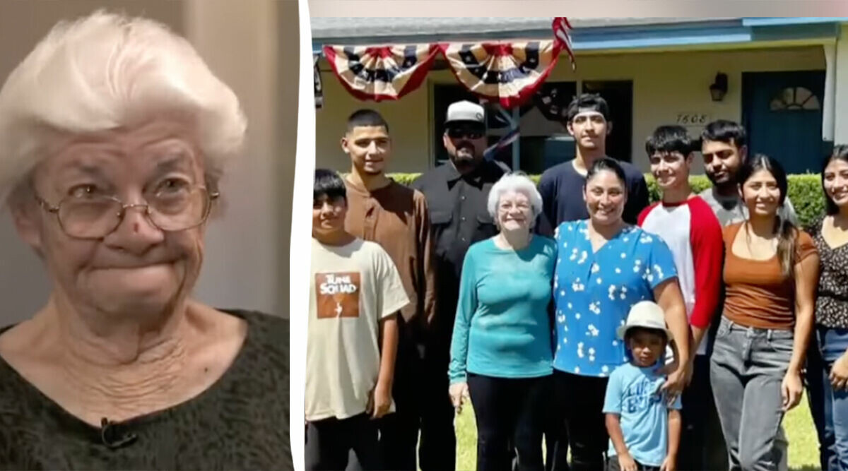 Hon förlorade maken och huset samma dag – adopterades av grannarna