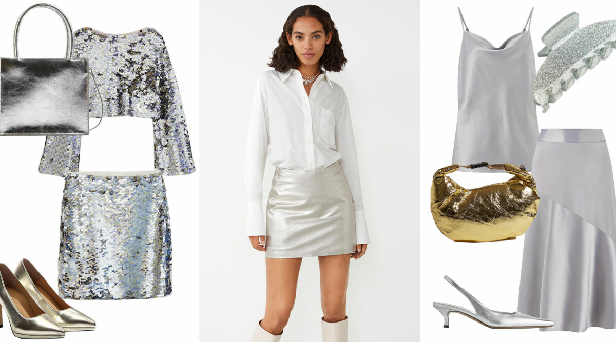 Trendig i metallic – 15 favoriter i silver och guld