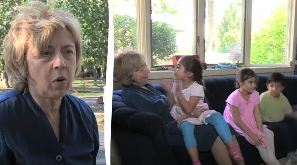Hon blev USA:s äldsta tvillingmamma vid 59