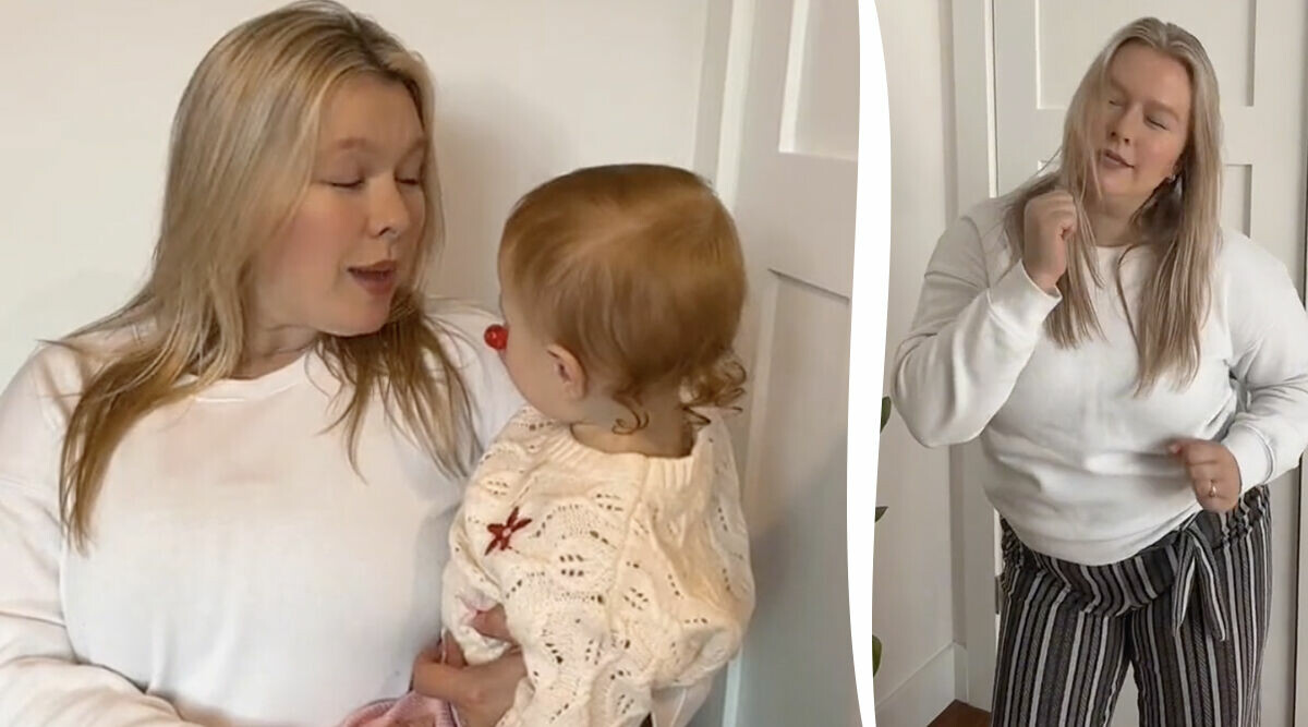 Hon blev mormor vid 32 års ålder: "Folk frågar hur"