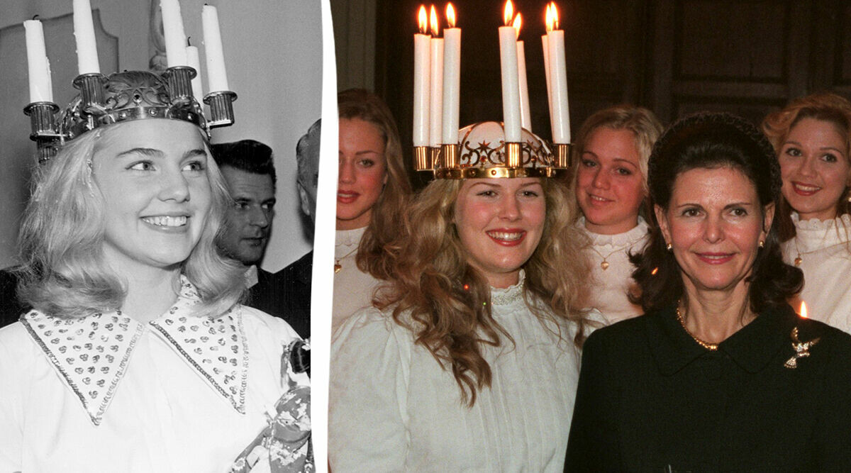 Sveriges Lucia genom åren – så har de sett ut