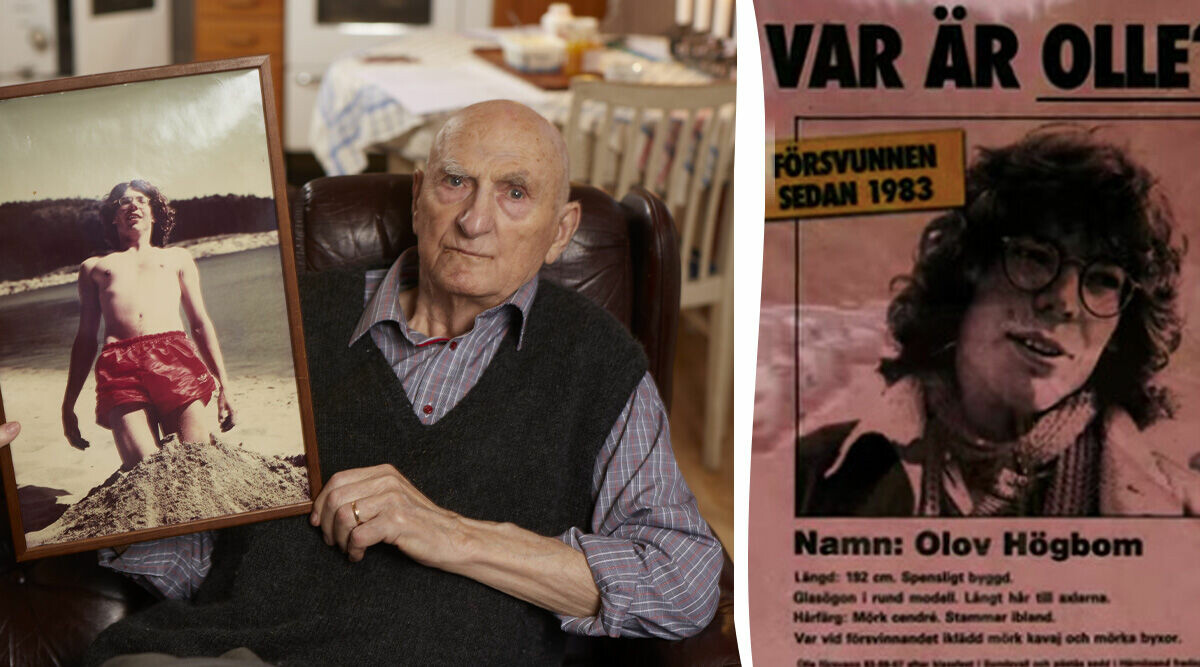 Ruben Högbom sökte efter försvunna sonen Olle i 37 år – gåtan fick aldrig något svar
